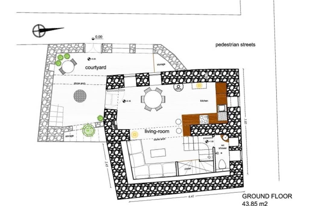 Chora Elegant Traditional House 아모르고스 외부 사진