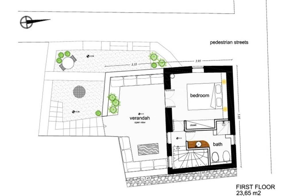Chora Elegant Traditional House 아모르고스 외부 사진